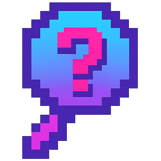 Pixel Guess Logo